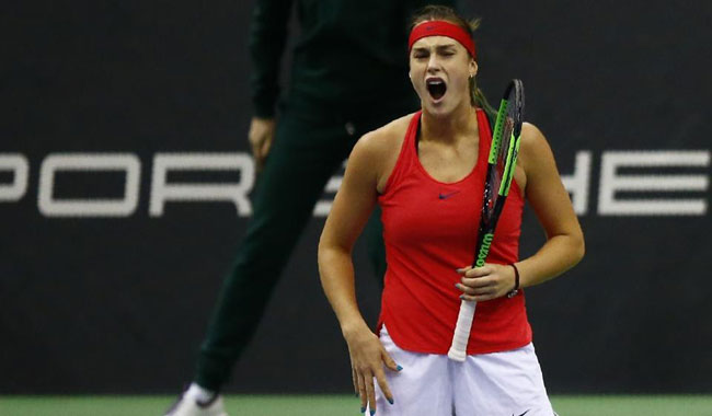 Sabalenka of Belarus wins Mumbai Open